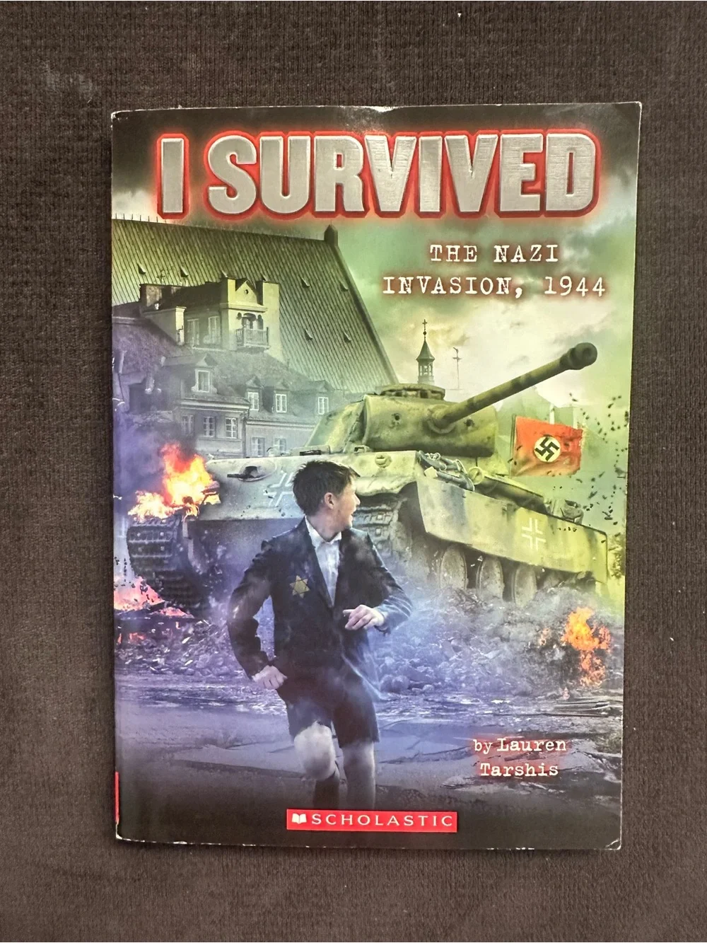 Scholastic I Survived Collection - Blue, Red, Orange, Green Covers